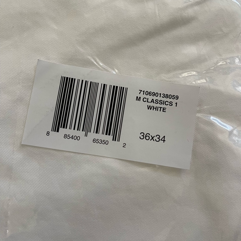 Polo Ralph Lauren Mens Chino Pants Flat Front White Size 36X34 - Picture 9 of 12